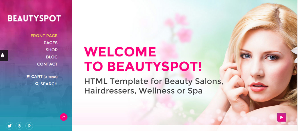 BeautySpot - WordPress Theme for Beauty Salons