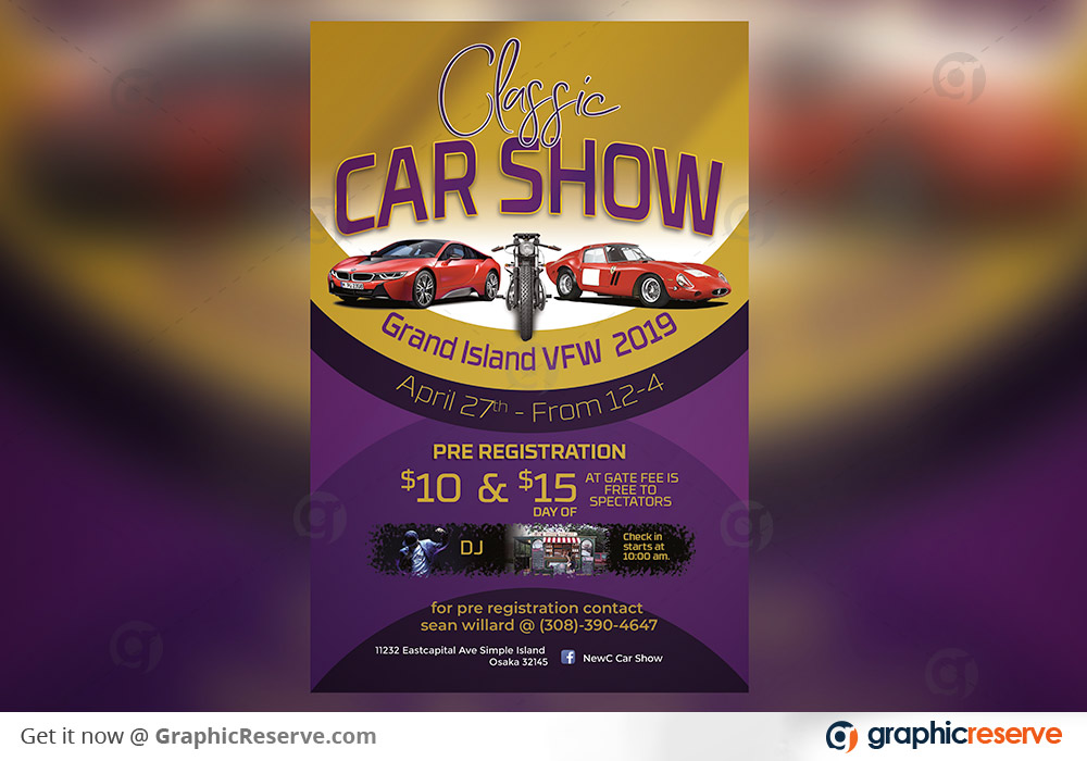 Car Promotional Leaflet