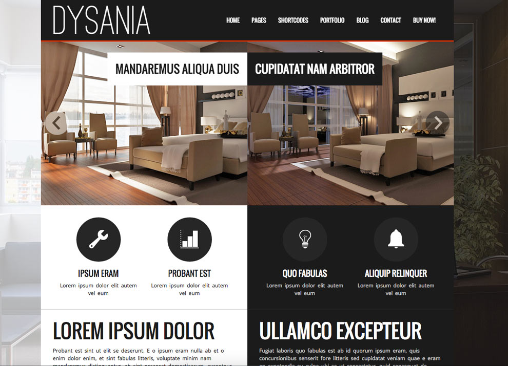 Dysania - Responsive Multi-Purpose WordPress Theme