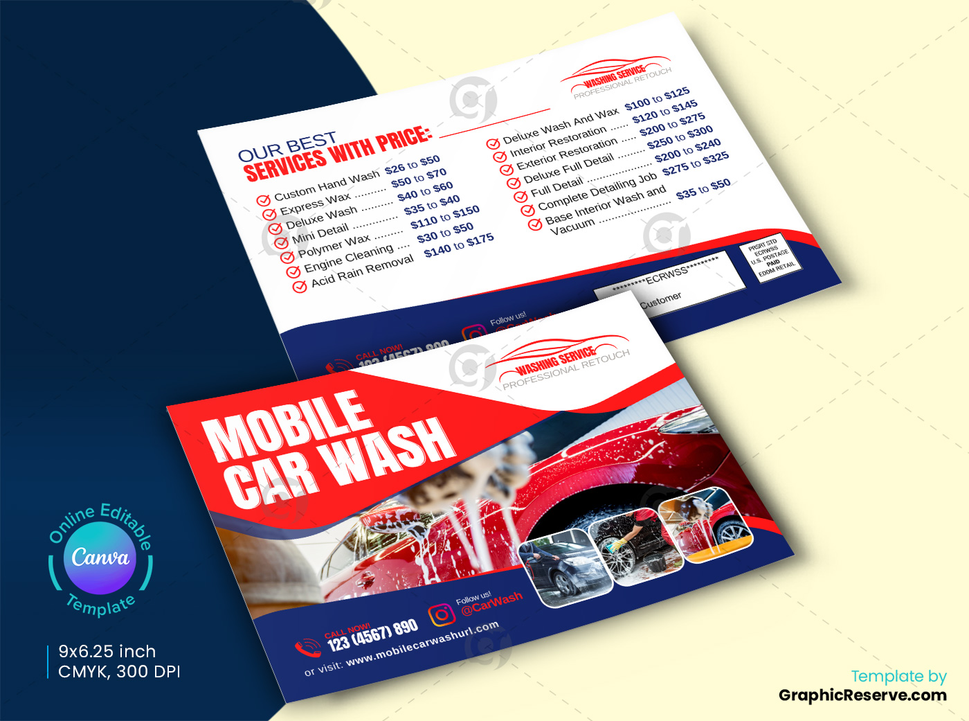 Car wash direct mail