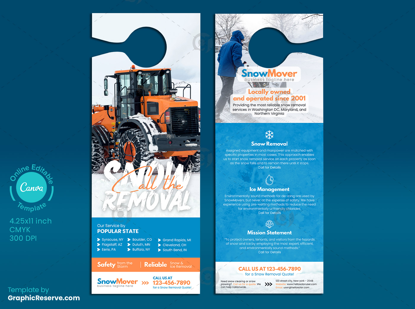 Snow Removal Service Template
