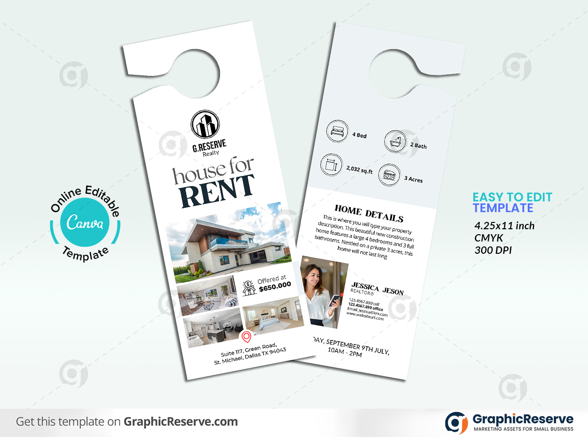 house for rent template