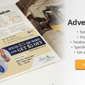 Hire paper magazine advertisement designer